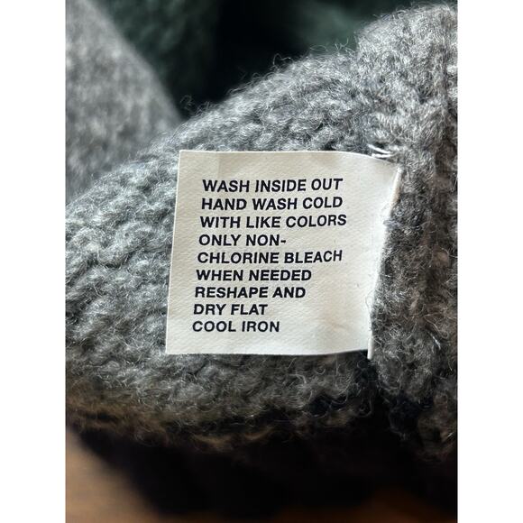 Vintage Gap Sweater Mens Size L Lambs Wool Blend Made In Hong Kong Striped Y2k - Picture 6 of 9